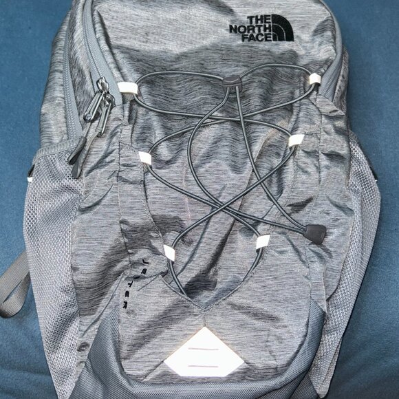 The North Face Jester Backpack – Heather Grey – Spacious/Durable/Great Condition - Picture 2 of 7